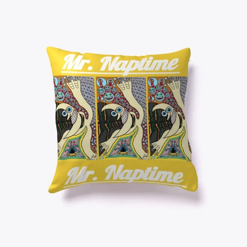 Mr. Naptime Pillow 